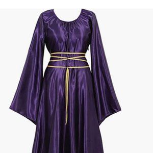 WOMENS COSTUME MIDIEVAL GOTHIC DRESS VARIOUS SIZES  #527